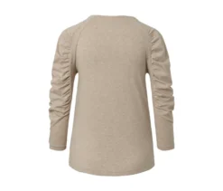 Shirt mit 3/4-Arm, beige