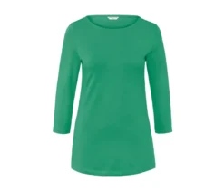 Shirt mit 3/4-Arm, grün