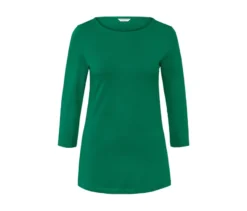Shirt mit 3/4-Arm, grün