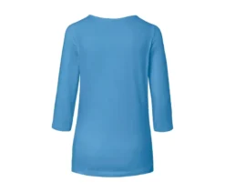 Shirt mit 3/4-Arm, hellblau