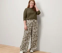 Shirt mit 3/4-Arm, khaki