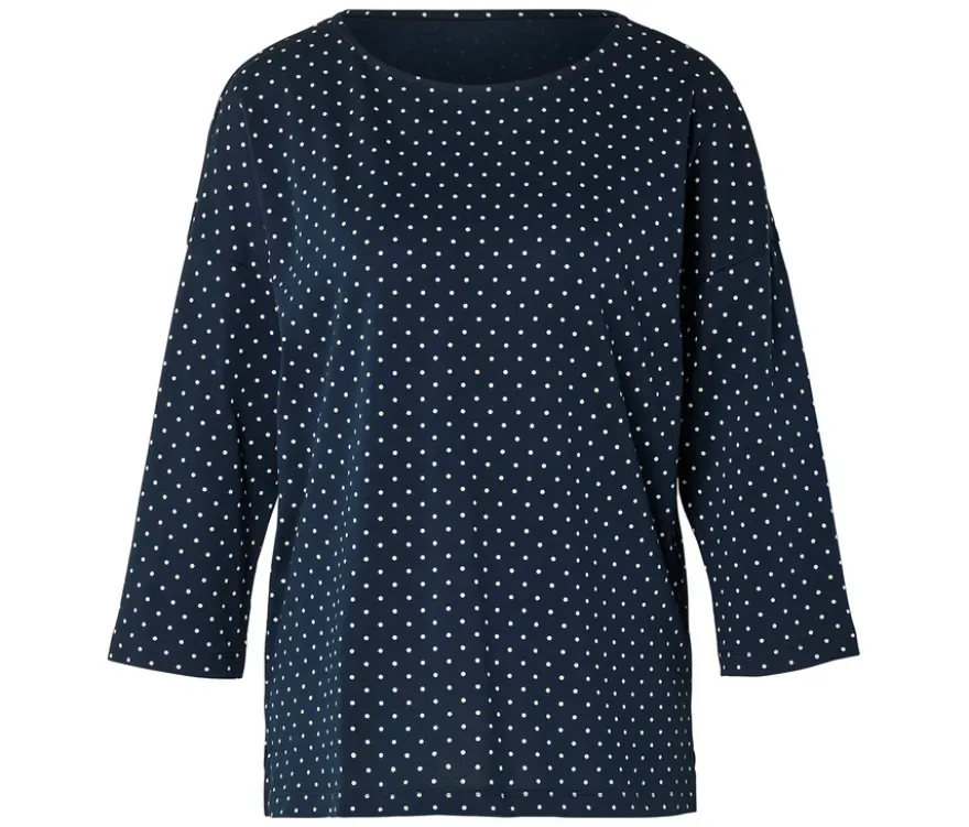 Shirt mit 3/4-Arm, Punkte