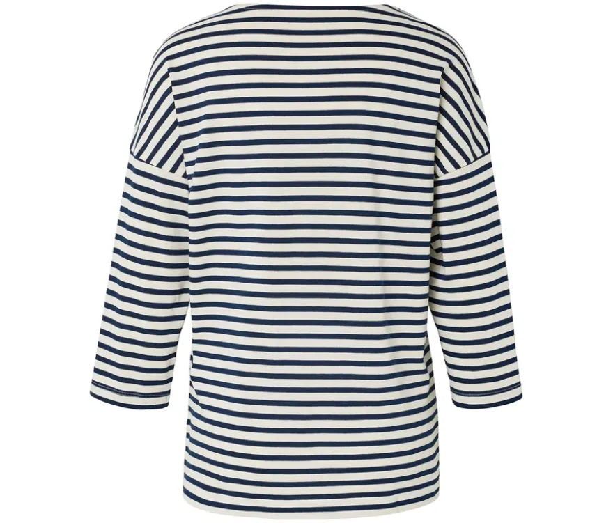 Shirt mit 3/4-Arm, Streifen