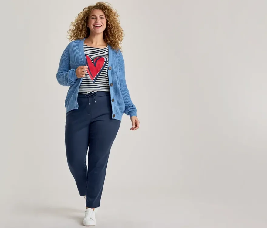 Shirt mit 3/4-Arm, Streifen