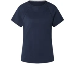 Shirt mit Crochet-Details, dunkelblau