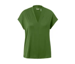 Shirt mit Stehkragen