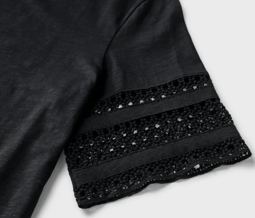Shirt mit Stickerei