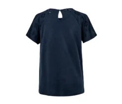 Shirt mit Stickerei, dunkelblau