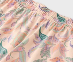 Shorty-Pyjama-Set, lila