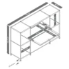 Sideboard »CN3« mit 2 Klappfächern