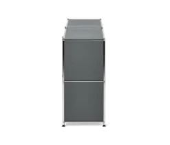 Sideboard »CN3« mit vier Klappen, grau