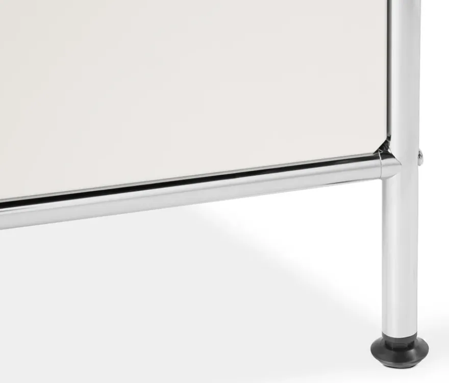 Sideboard Metall »CN3« groß mit 6 Klappenfächern, weiß