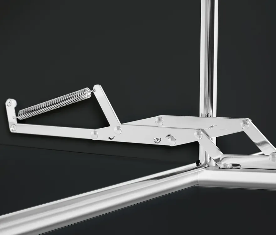 Sideboard Metall »CN3« groß mit 6 Klappenfächern, schwarz