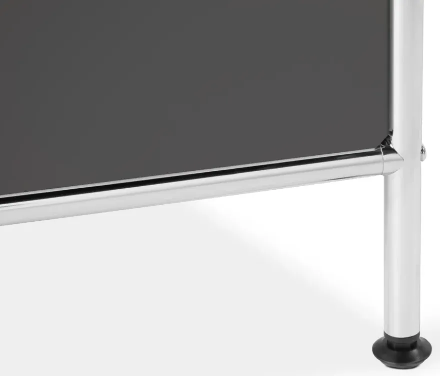 Sideboard Metall »CN3« groß mit 6 Klappenfächern, grau