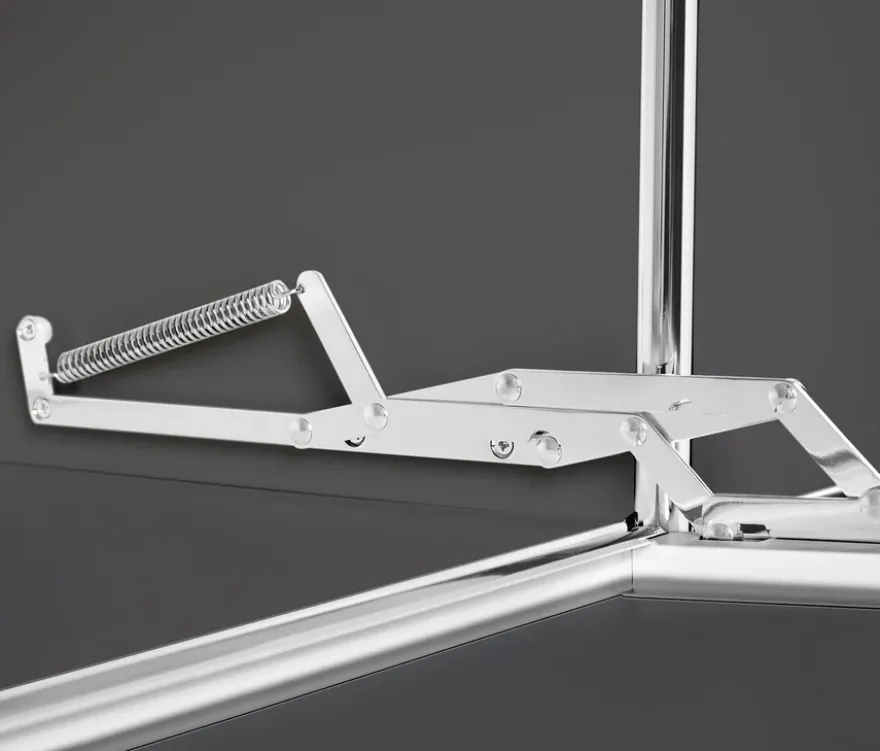 Sideboard Metall »CN3« groß mit 6 Klappenfächern, grau