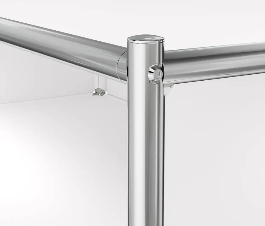 Sideboard Metall »CN3« mit 2 Klappenfächern, weiß