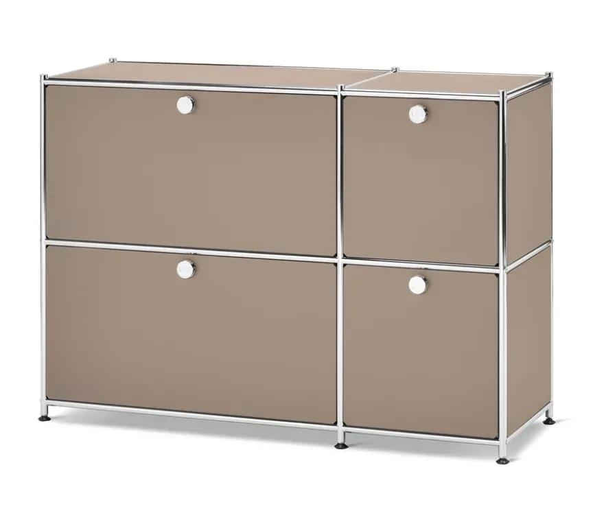 Sideboard Metall »CN3« mit 4 Klappenfächern