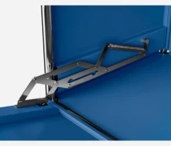 Sideboard Metall »CN3« mit 4 Klappenfächern, enzianblau
