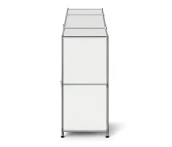 Sideboard Metall »CN3« mit 3 Klappenfächern, weiß