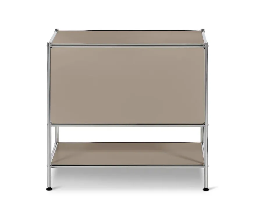 Sideboard Metall »CN3« mit Klappe, taupe