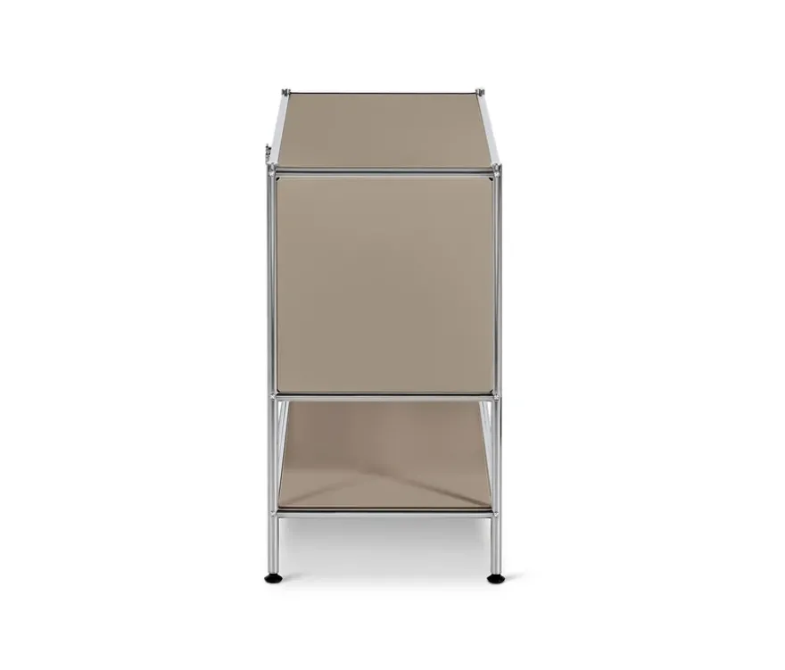 Sideboard Metall »CN3« mit Klappe, taupe