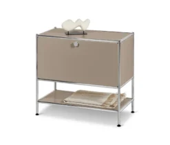 Sideboard Metall »CN3« mit Klappe, taupe