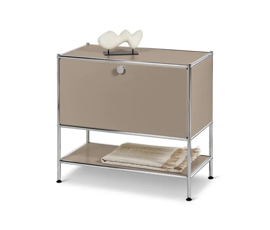 Sideboard Metall »CN3« mit Klappe, taupe