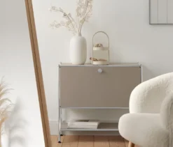 Sideboard Metall »CN3« mit Klappe, taupe