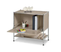 Sideboard Metall »CN3« mit Klappe, taupe