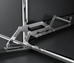Sideboard Metall »CN3« mit 2 Klappenfächern, schwarz