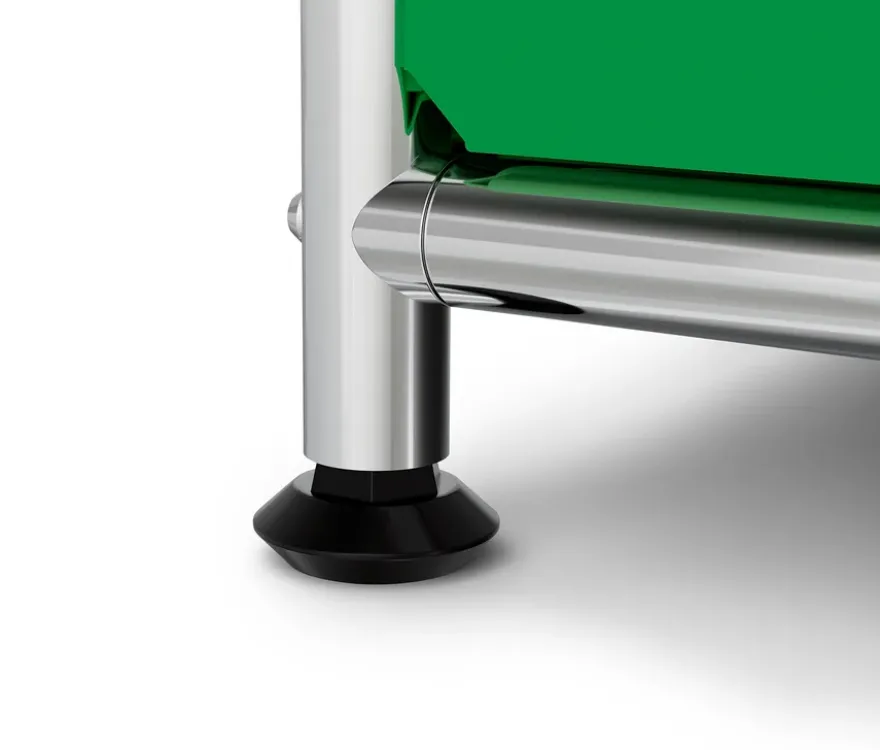 Sideboard Metall "CN3" mit 1 Klappenfach, grün