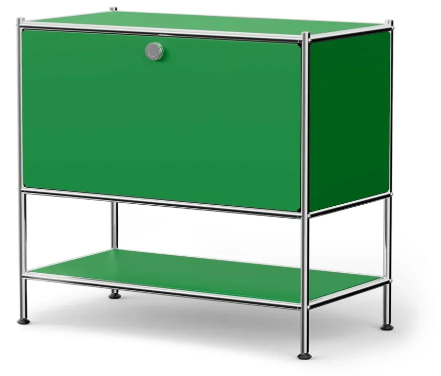 Sideboard Metall "CN3" mit 1 Klappenfach, grün