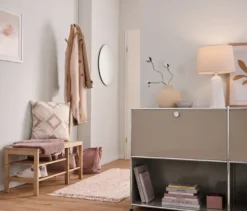 Sideboard Metall »CN3« mit 2 versetzbaren Klappenfächern