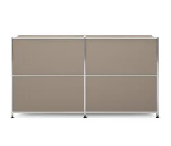 Sideboard Metall »CN3« mit 2 versetzbaren Klappenfächern