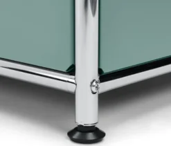 Sideboard Metall »CN3« mit 2 versetzbaren Klappenfächern, salbei