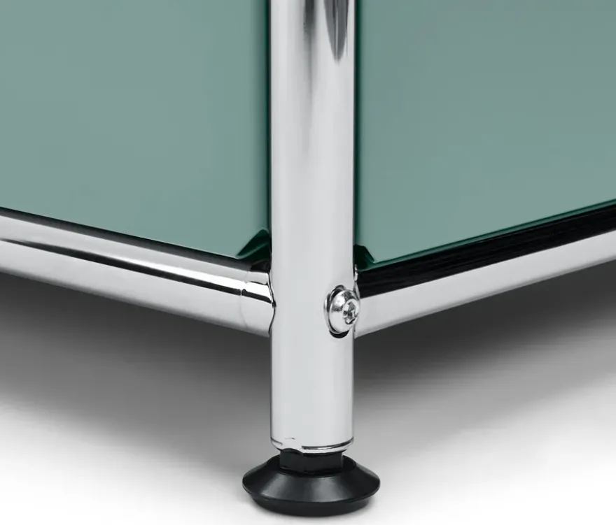 Sideboard Metall »CN3« mit 2 versetzbaren Klappenfächern, salbei