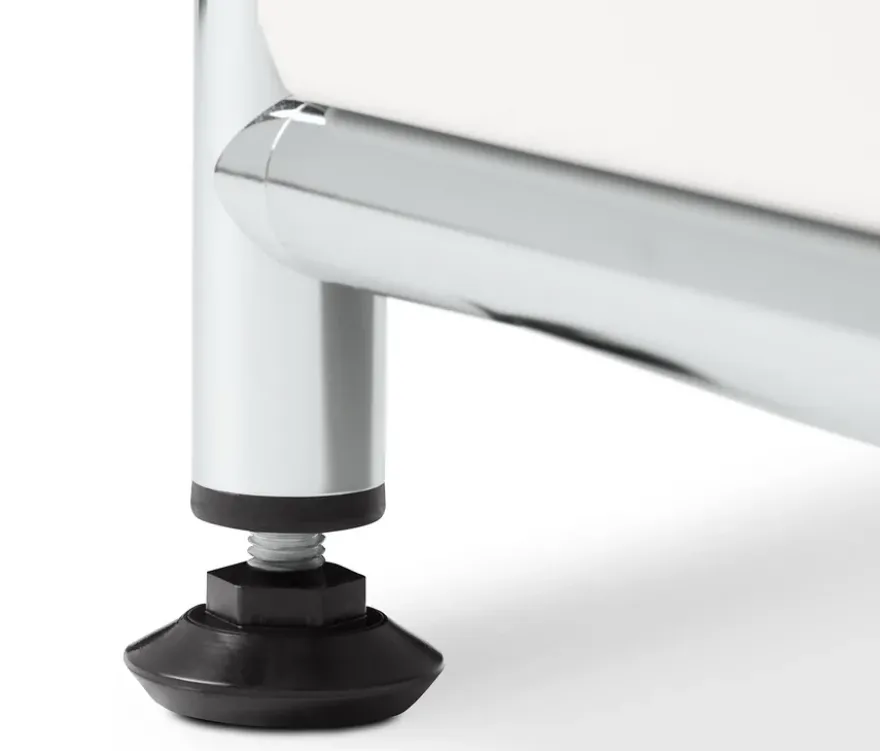 Sideboard Metall »CN3«, niedrig mit Klappenfächern, weiß