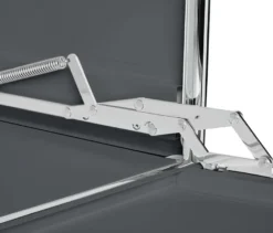 Sideboard Metall »CN3«, niedrig mit Klappenfächern, grau