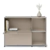Sideboard Metall »CN3 Slim Line« mit 2 Klappfächern, taupe