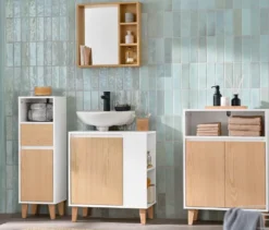 Sideboard mit 2 Türen und offenem Fach
