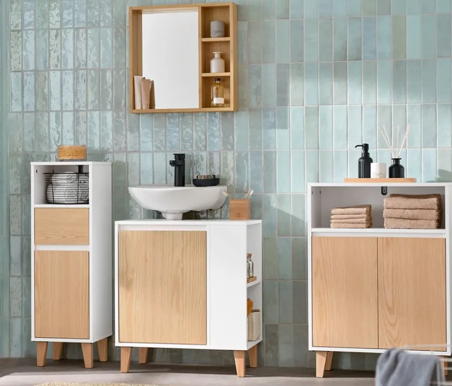 Sideboard mit 2 Türen und offenem Fach