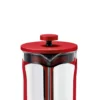 Siebstempelkanne 800 ml, 6 Tassen, rot
