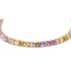 925 Silber Armband Tennis Multicolor