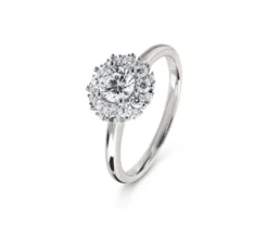 925 Silber Ring »Solitär«