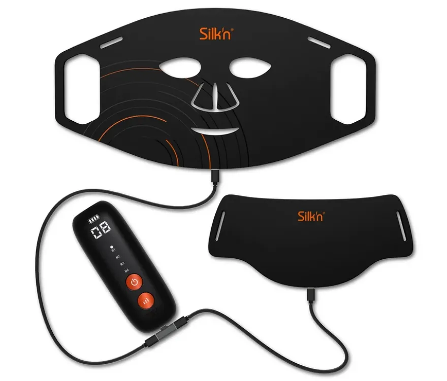 Silk'n Dual-LED-Set Gesichts- und Halsmaske
