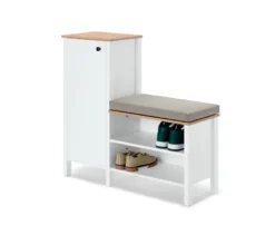 Sitzbank mit Schuhschrank