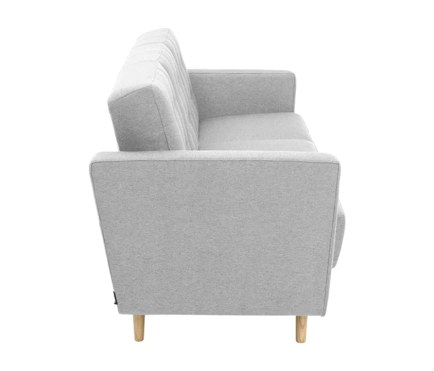 3-Sitzer Schlafsofa »Janny«, hellgrau