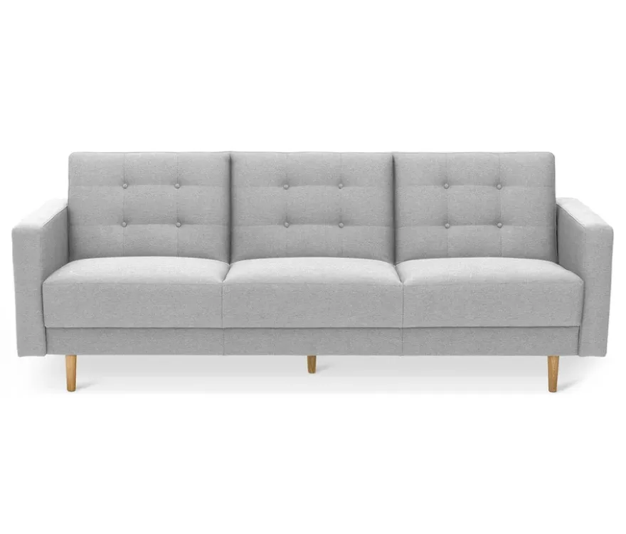 3-Sitzer Schlafsofa »Janny«, hellgrau
