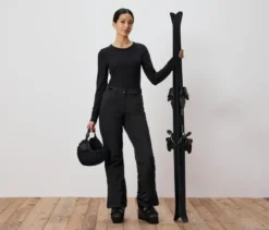 Skihose, schwarz