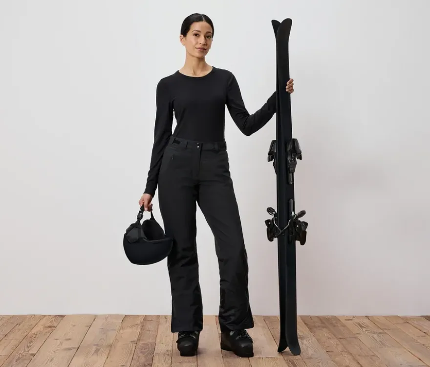 Skihose, schwarz